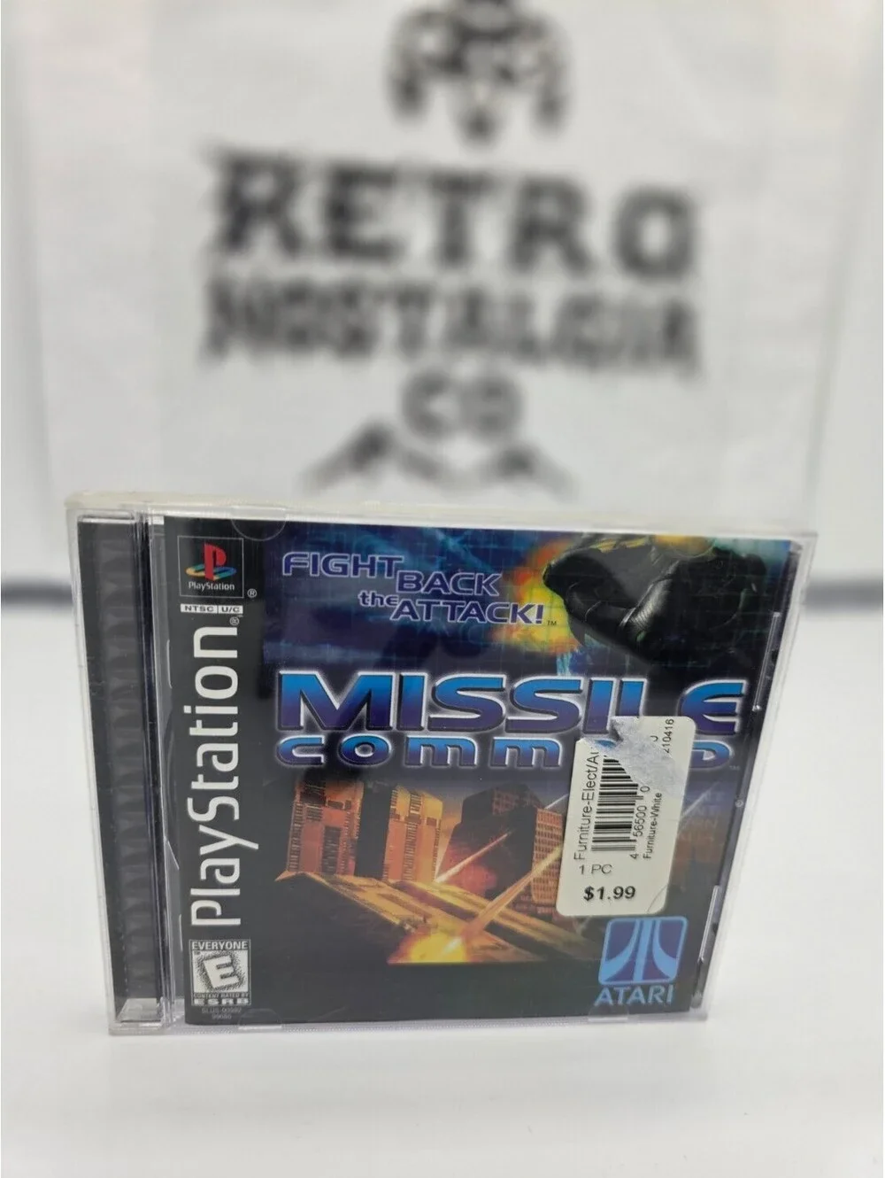 Missle Command CIB for Playstation 1